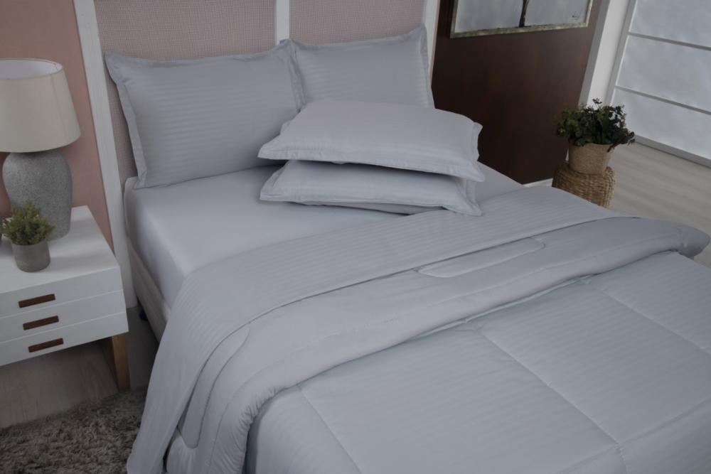 Imagem 2 do produto Edredom Casal Seven Prime Cinza