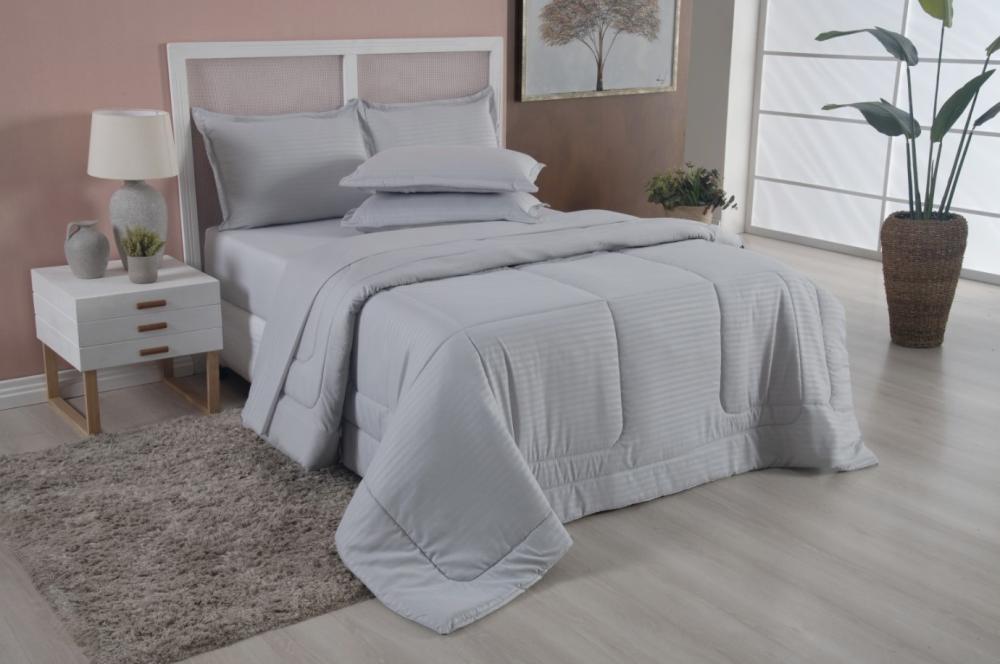 Imagem 2 do produto Edredom Queen Seven Prime Cinza