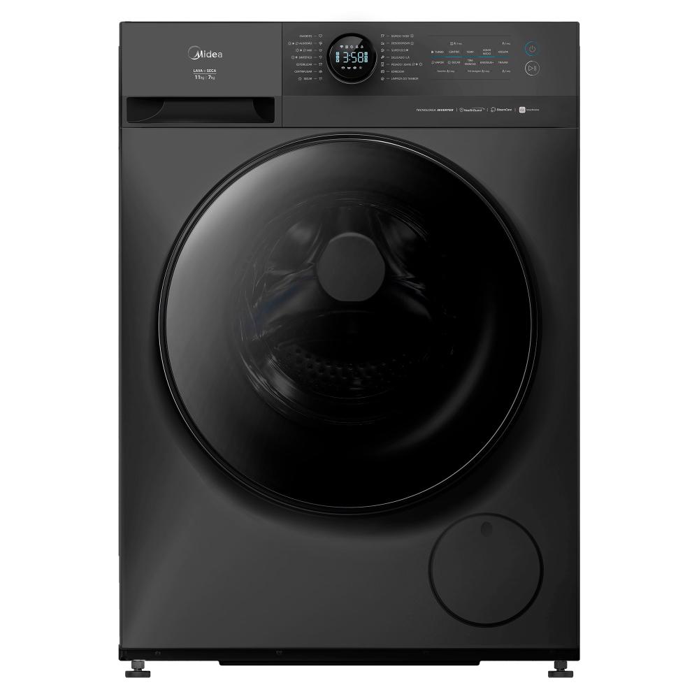 Imagem 1 do produto Lava e Seca Midea 11kg Healthguard MF201D1101 Titanium 110V