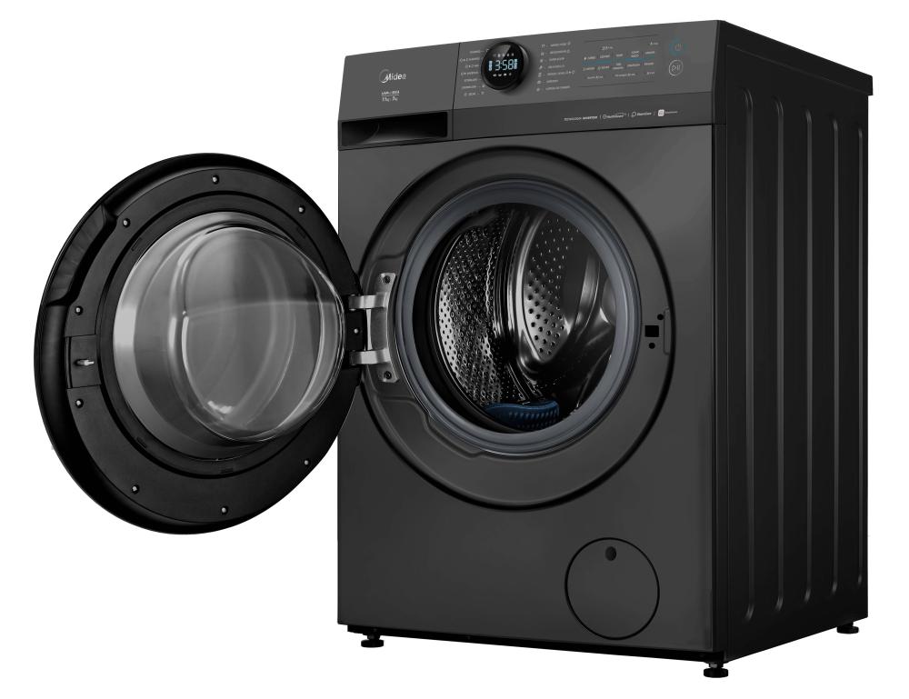 Imagem 2 do produto Lava e Seca Midea 11kg Healthguard MF201D1101 Titanium 110V