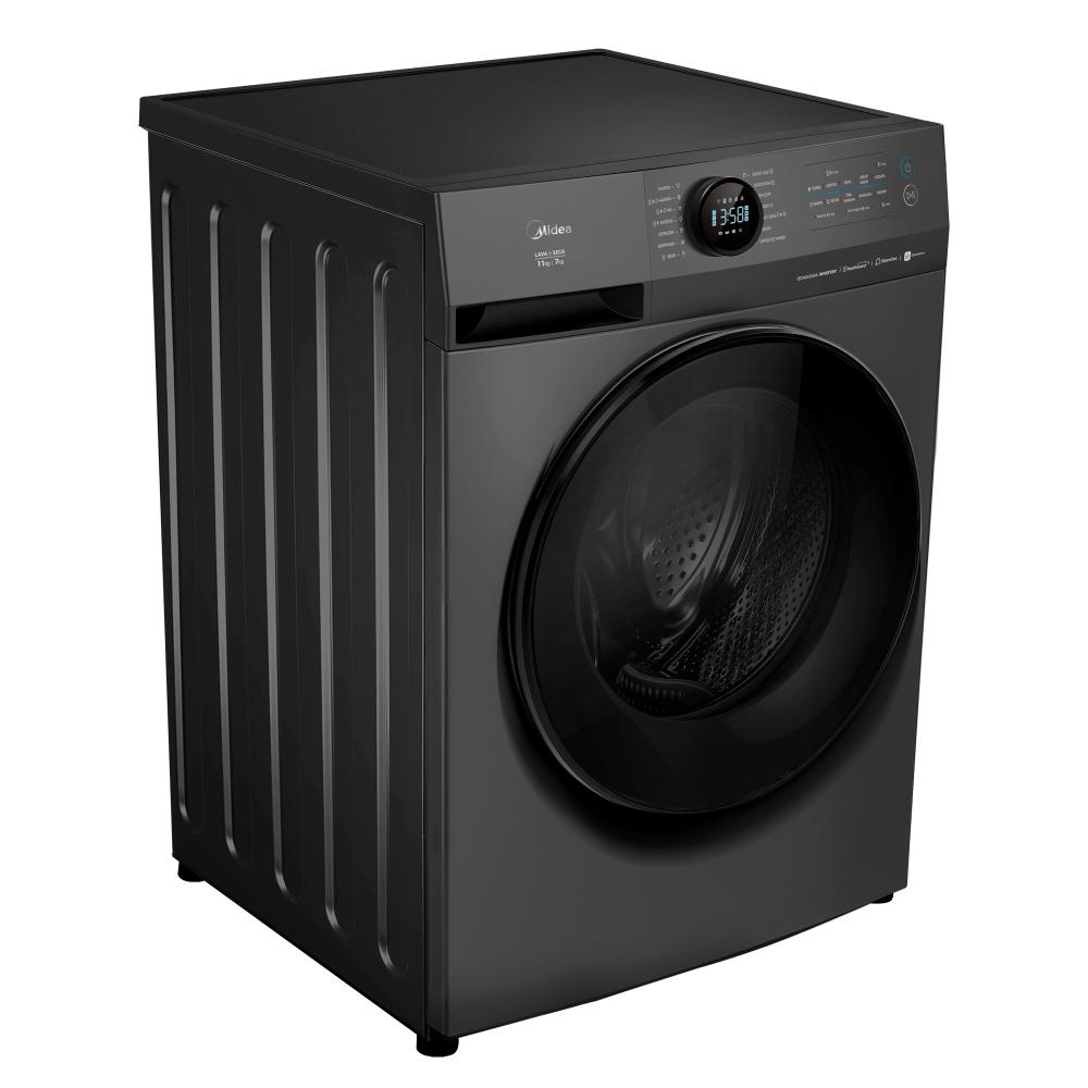 Imagem 3 do produto Lava e Seca Midea 11kg Healthguard MF201D1101 Titanium 110V