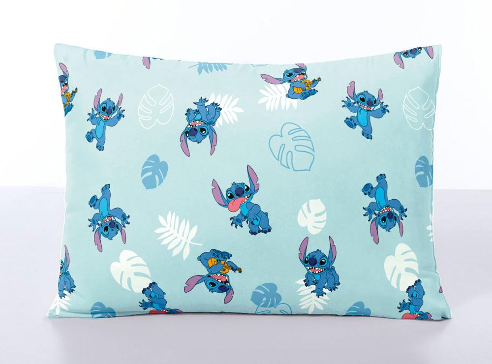 Imagem 1 do produto Travesseiro 45X65cm Hedrons Disney Rotativo Stitch Azul