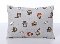 Imagem ilustrativa sobre o produto Travesseiro 45X65cm Hedrons Disney Rotativo Harry Potter Cinza