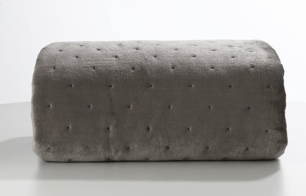 Imagem 2 do produto Cobertor Queen Hedrons Ultraplush Taupe