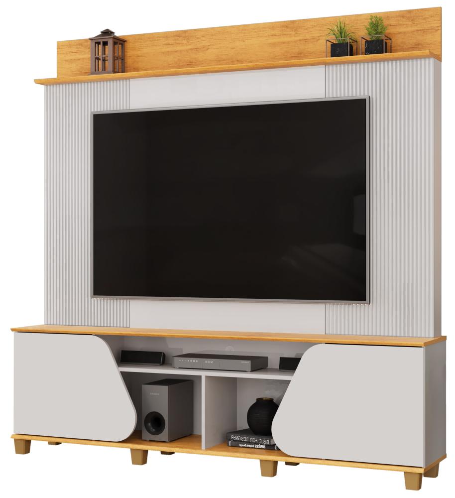 Imagem 1 do produto Estante DJ Móveis Thor Até 70″ Bali/Cedro