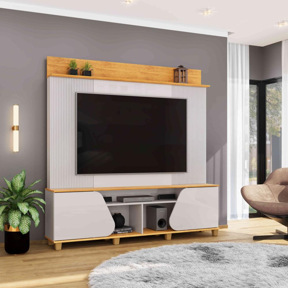 Imagem 3 do produto Estante DJ Móveis Thor Até 70″ Bali/Cedro