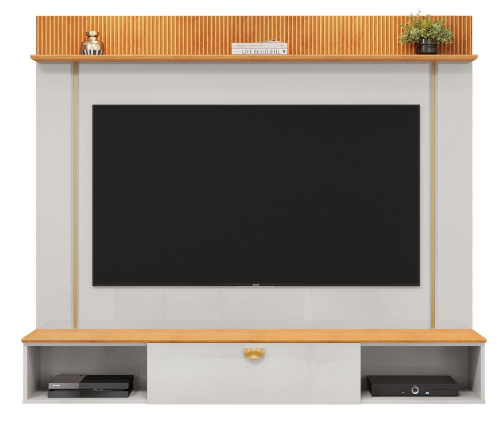 Imagem 1 do produto Painel para TV DJ Móveis Garbo Até 70″ Bali/Cedro