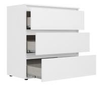 Imagem Imagem 2 em  miniatura do produto Cômoda THB Condessa 3 Gavetas Branco