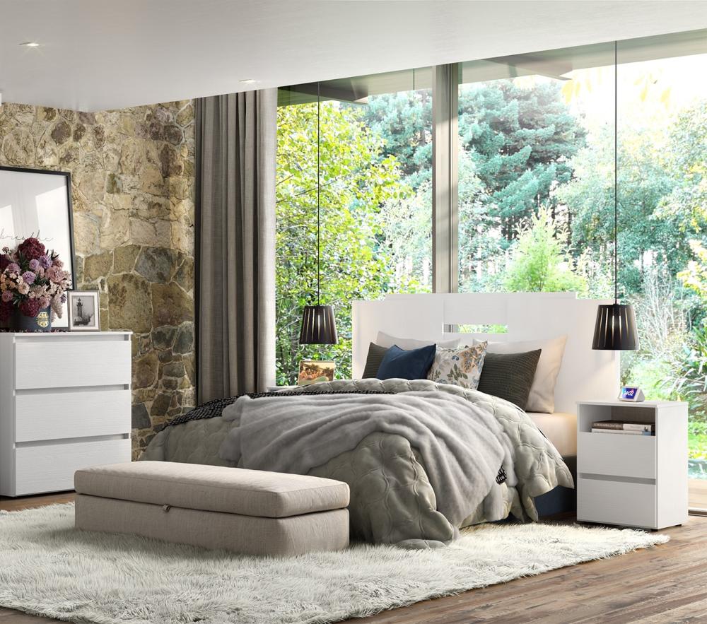 Imagem 3 do produto Cômoda THB Condessa 3 Gavetas Branco