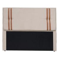 Imagem ilustrativa sobre o produto Cabeceira Casal MS Decor Luna Bege