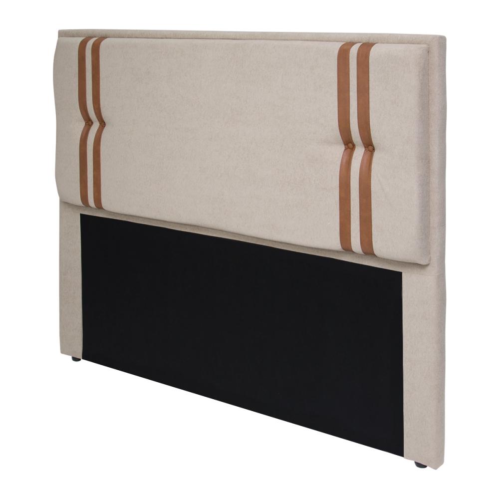 Imagem 2 do produto Cabeceira Casal MS Decor Luna Bege