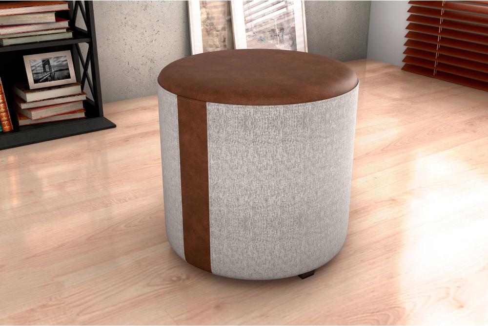 Imagem 4 do produto Puff Matrix Copenhage Marrom/Bege