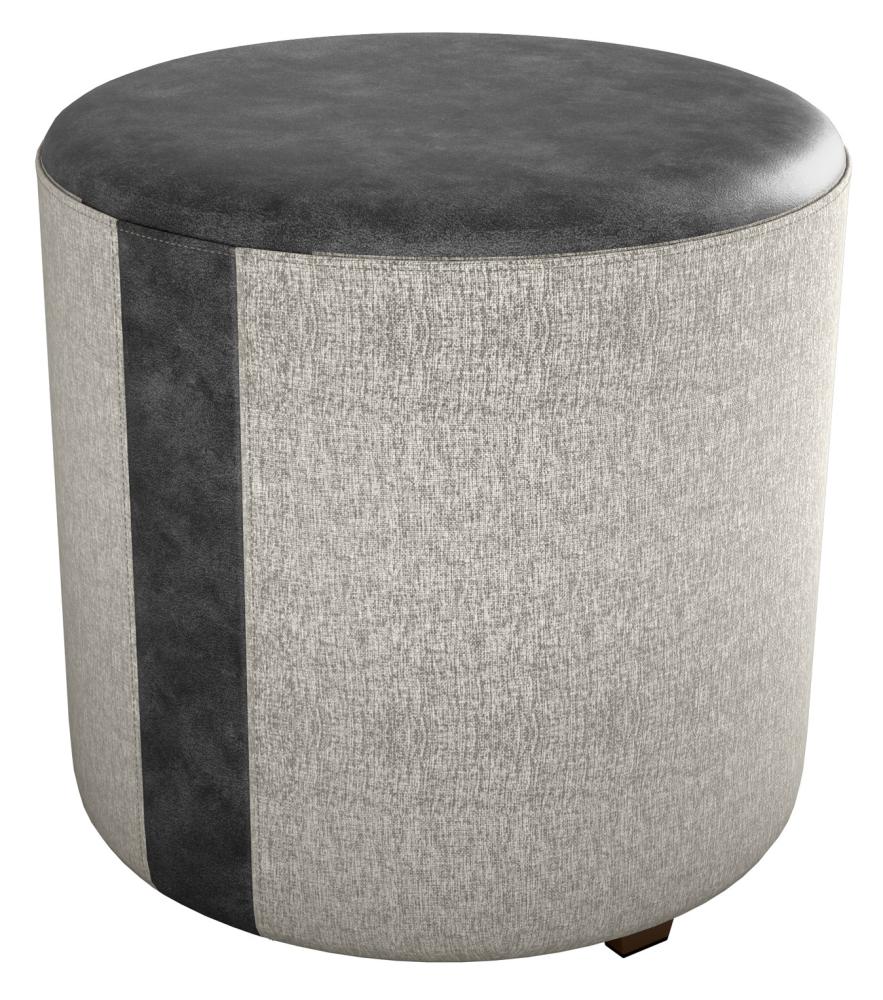 Imagem 1 do produto Puff Matrix Copenhage Preto/Cinza