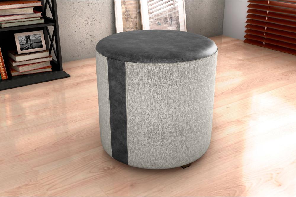 Imagem 2 do produto Puff Matrix Copenhage Preto/Cinza