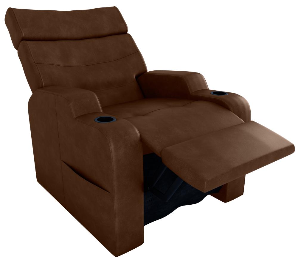 Imagem 3 do produto Poltrona Reclinável Matrix Toro Marrom