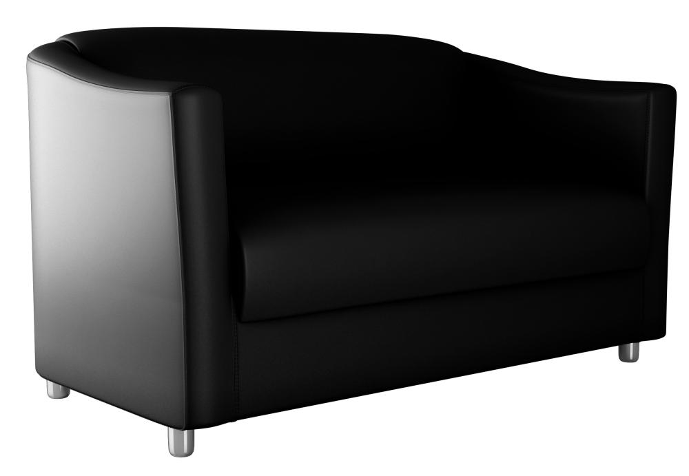 Imagem 2 do produto Poltrona 2 Lugares Matrix Bia Preto