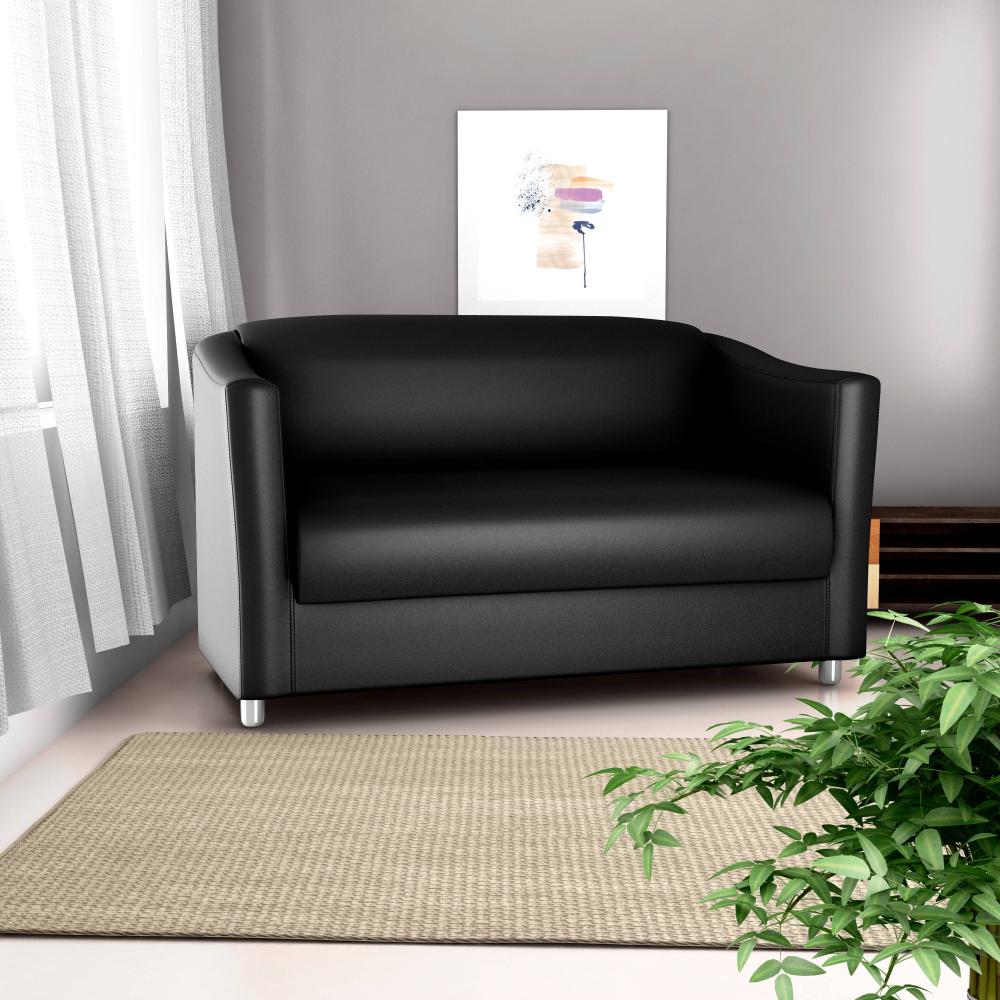 Imagem 4 do produto Poltrona 2 Lugares Matrix Bia Preto