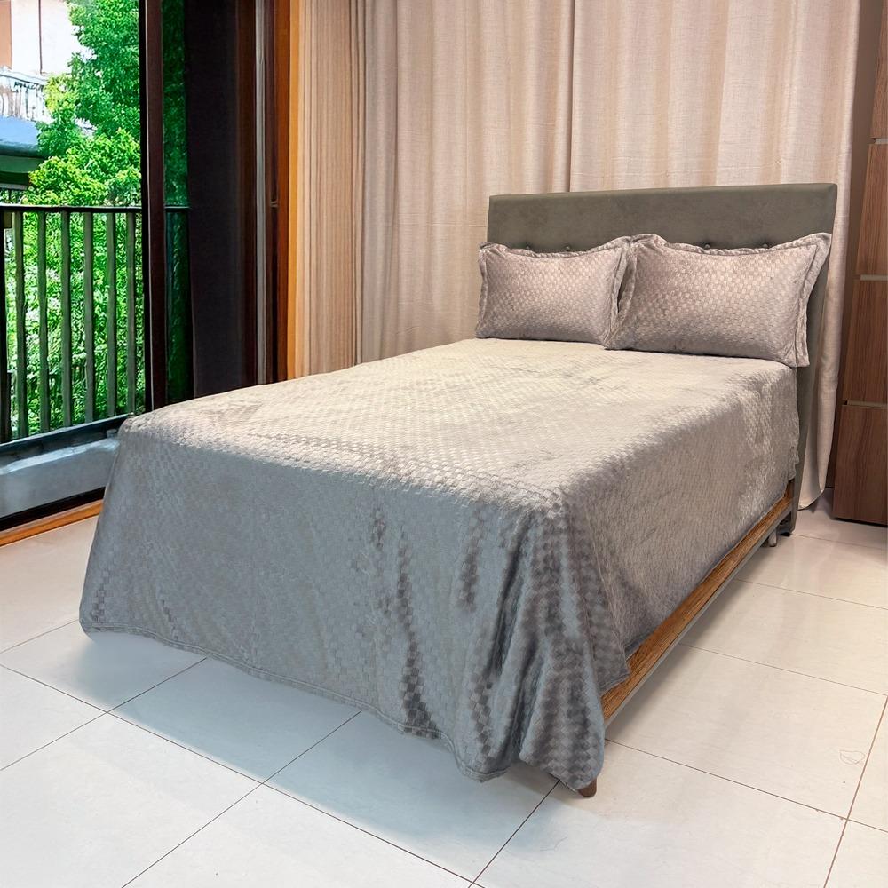 Imagem 1 do produto Cobertor Queen Seven Soft Charm Cinza