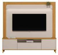 Imagem Imagem 1 em  miniatura do produto Estante Home Nevasca Até 75″ Tauri/Off White