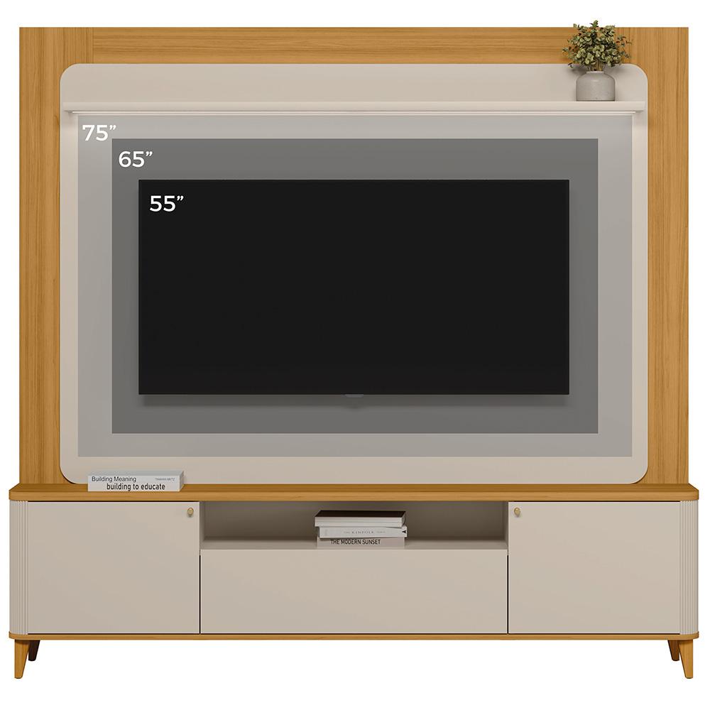 Imagem 3 do produto Estante Home Nevasca Até 75″ Tauri/Off White