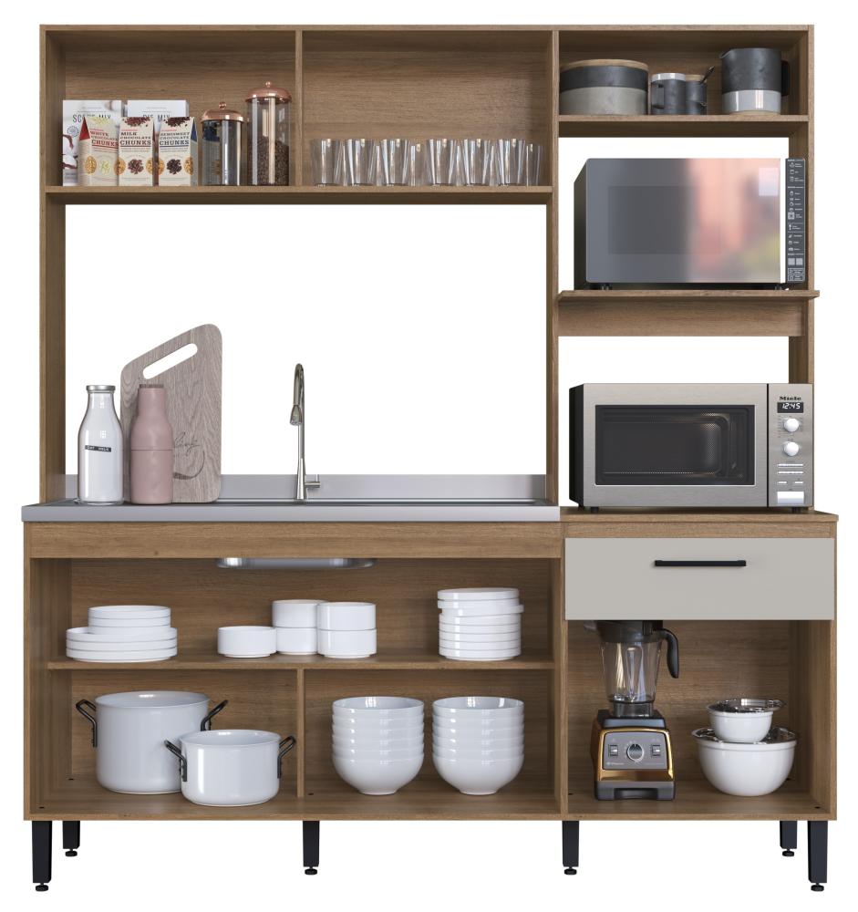 Imagem 2 do produto Cozinha Compacta 180 cm Delmarco Miranda Dakar/Arenas