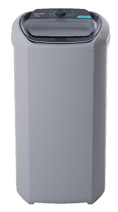 Imagem 1 do produto Lavadora de Roupas Wanke Confort 10kg LWBE100T3 Prata 110V