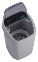 Imagem Imagem 2 em  miniatura do produto Lavadora de Roupas Wanke Confort 10kg LWBE100T3 Prata 110V