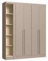 Imagem Imagem 1 em  miniatura do produto Guarda-Roupa Modulado Castro Viseu 4 Portas