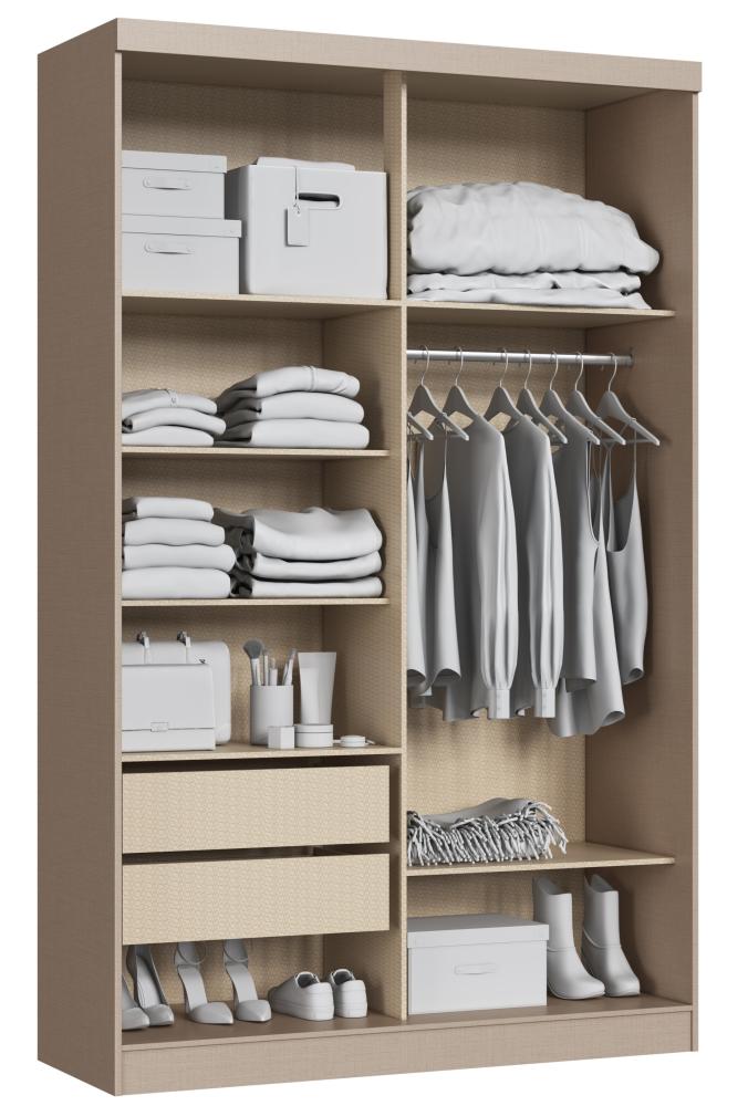 Imagem 3 do produto Guarda-Roupa Modulado Castro Viseu 2 Portas Correr