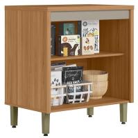 Imagem Imagem 2 em  miniatura do produto Balcão 80 cm Linea Allure Jequitibá/Gris