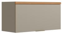 Imagem Imagem 1 em  miniatura do produto Armário Aéreo Basculante 80 cm Linea Allure Jequitibá/Gris