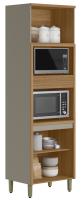 Imagem Imagem 2 em  miniatura do produto Torre de Fornos 70 cm Linea Allure Jequitibá/Gris
