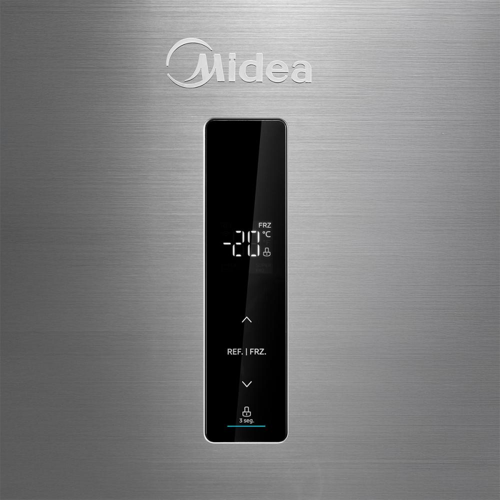 Imagem 3 do produto Geladeira Midea 416 Litros Inverter Frost Free MDRB593FGD463 Inox Bivolt