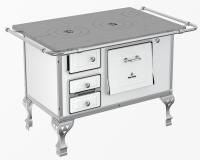 Imagem ilustrativa sobre o produto Fogão a Lenha N2 Marumby Saída Direito Branco