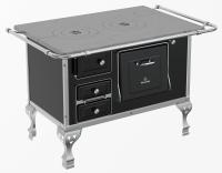 Imagem ilustrativa sobre o produto Fogão a Lenha N2 Marumby Saída Direito Preto