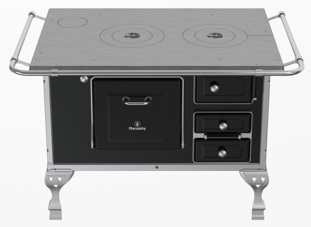 Imagem 1 do produto Fogão a Lenha N2 Marumby Saída Esquerdo Preto