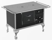 Imagem ilustrativa sobre o produto Fogão a Lenha N2 Marumby Saída Esquerdo Preto