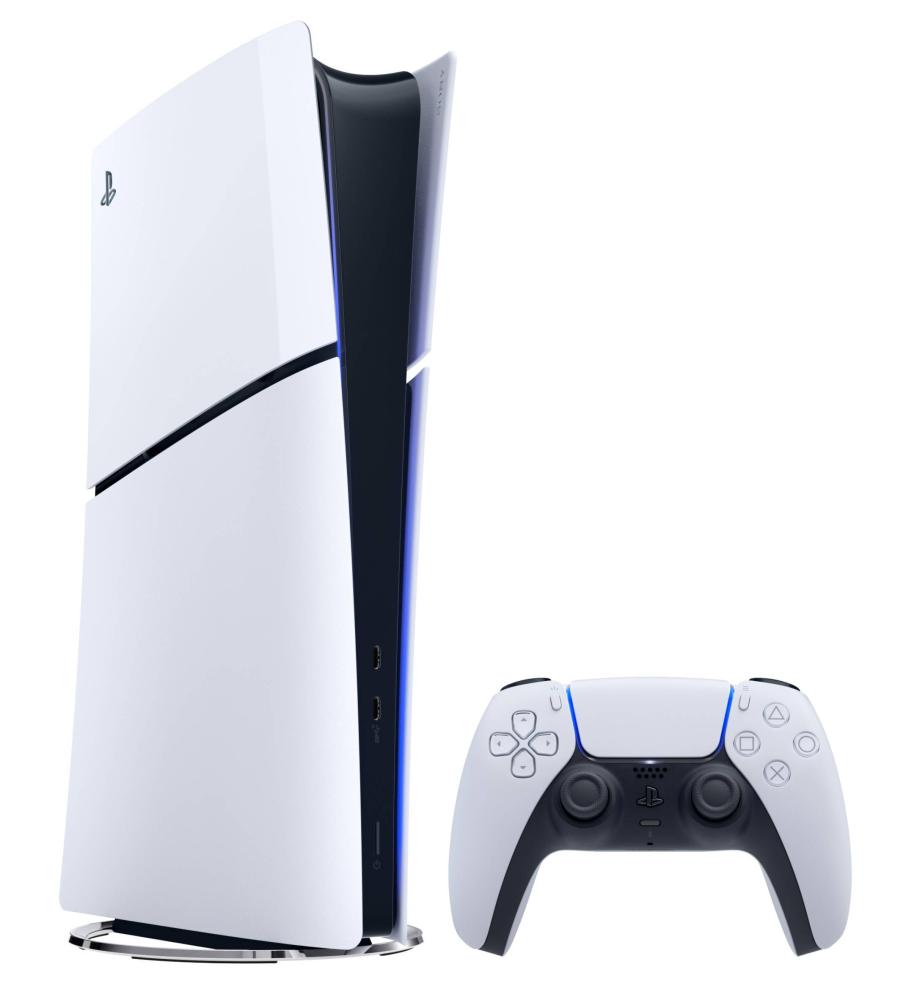 Imagem 1 do produto Console Sony PlayStation 5 Slim Digital 1TB SSD Branco