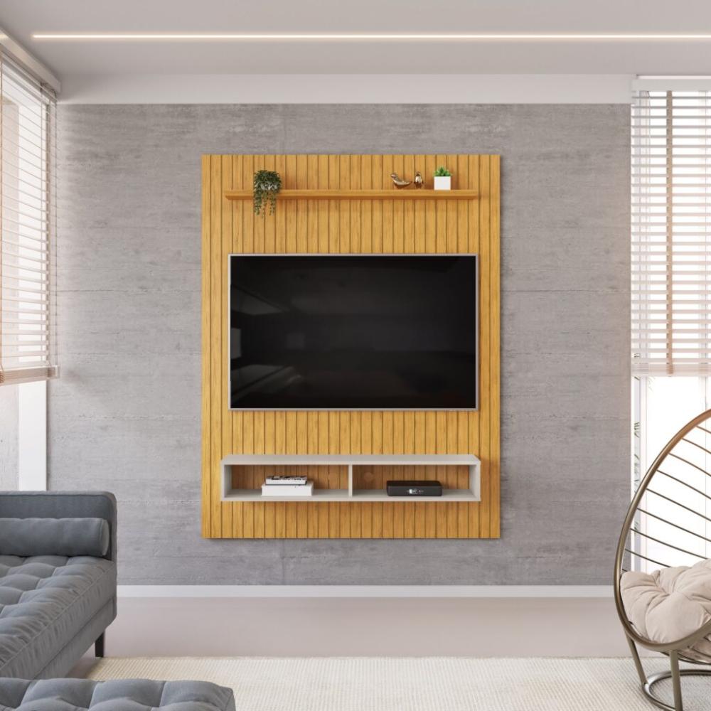 Imagem 3 do produto Painel para TV DJ Móveis Aston Até 55″ Bali/Cedro