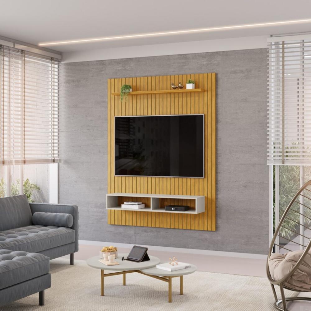 Imagem 4 do produto Painel para TV DJ Móveis Aston Até 55″ Bali/Cedro