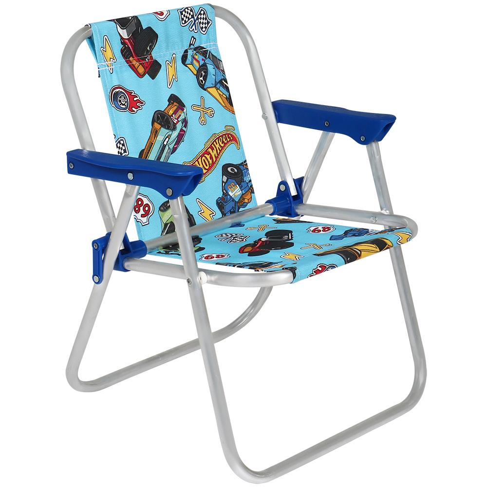 Imagem 2 do produto Cadeira Infantil Alumínio Bel Hot Wheels Azul