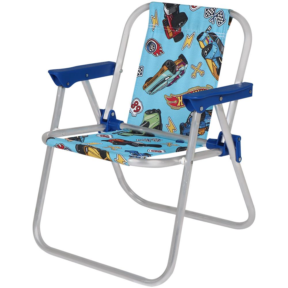 Imagem 3 do produto Cadeira Infantil Alumínio Bel Hot Wheels Azul