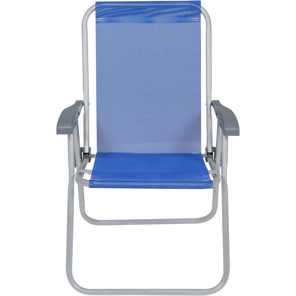 Imagem 1 do produto Cadeira de Praia Bel Relax Comfort Azul