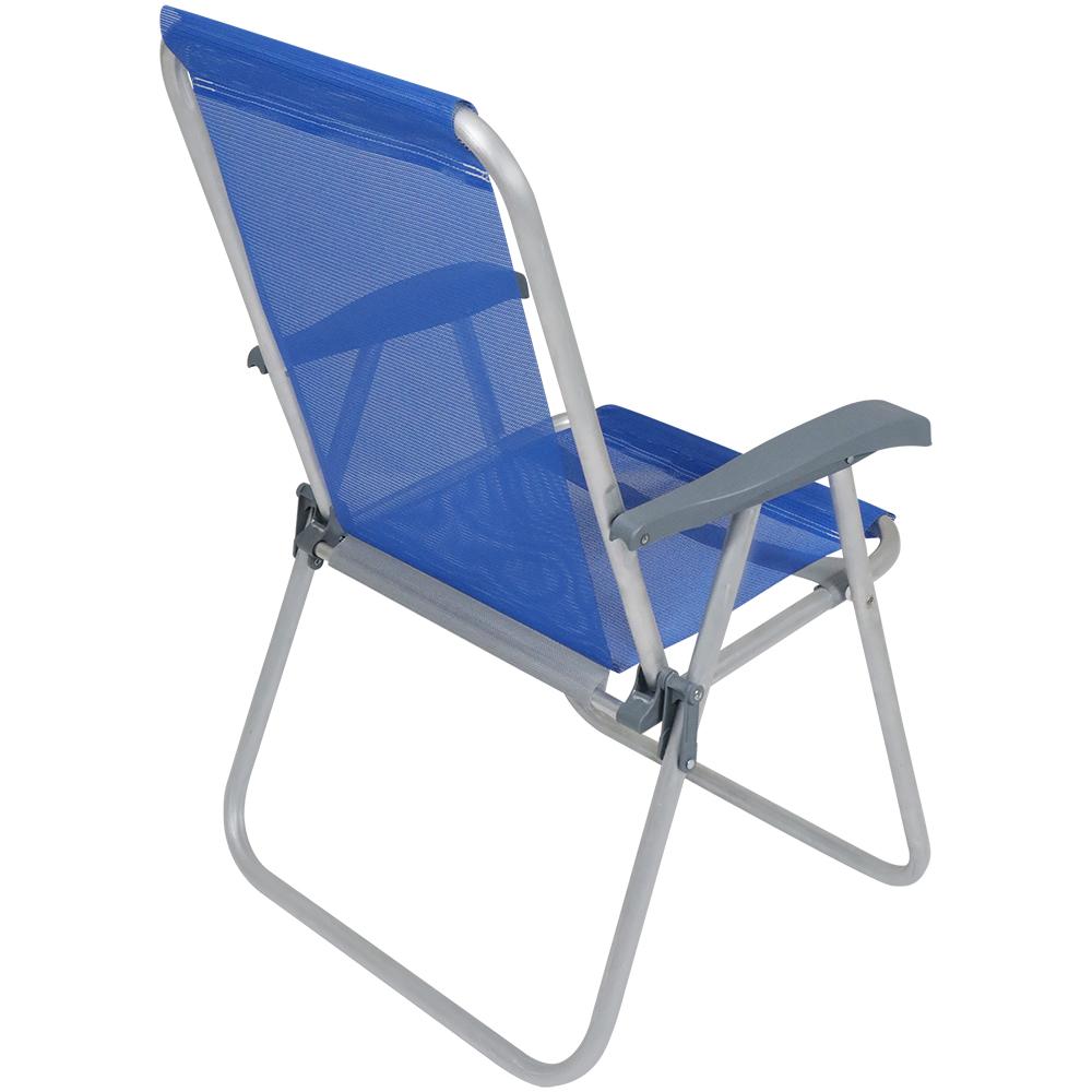 Imagem 4 do produto Cadeira de Praia Bel Relax Comfort Azul