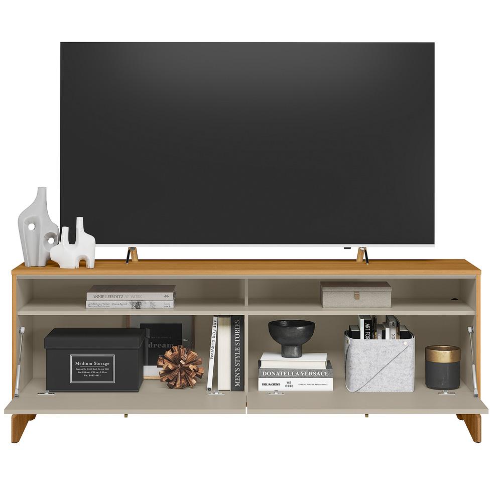 Imagem 2 do produto Rack Linea Sul Até 70″ Tauari/Off