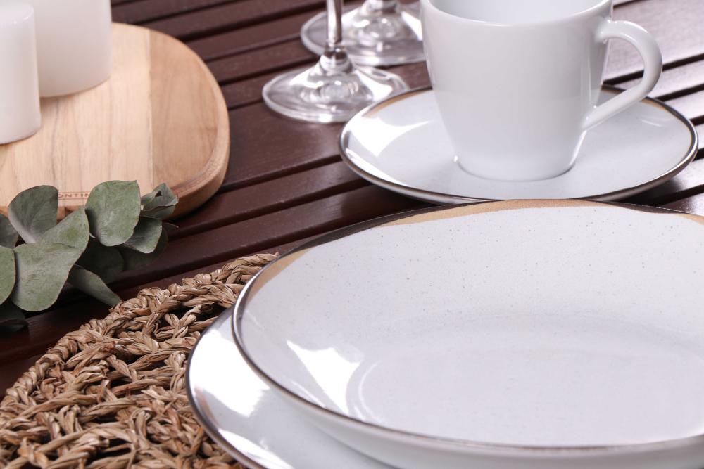 Imagem 2 do produto Aparelho de Jantar Porcelana Canyon Tramontina 20 peças Branco