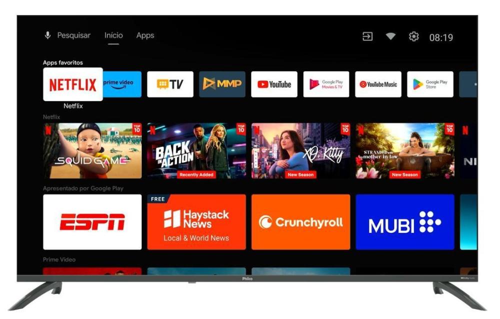 Imagem 2 do produto Smart TV LED 4K UHD 50″ Philco P50EAA