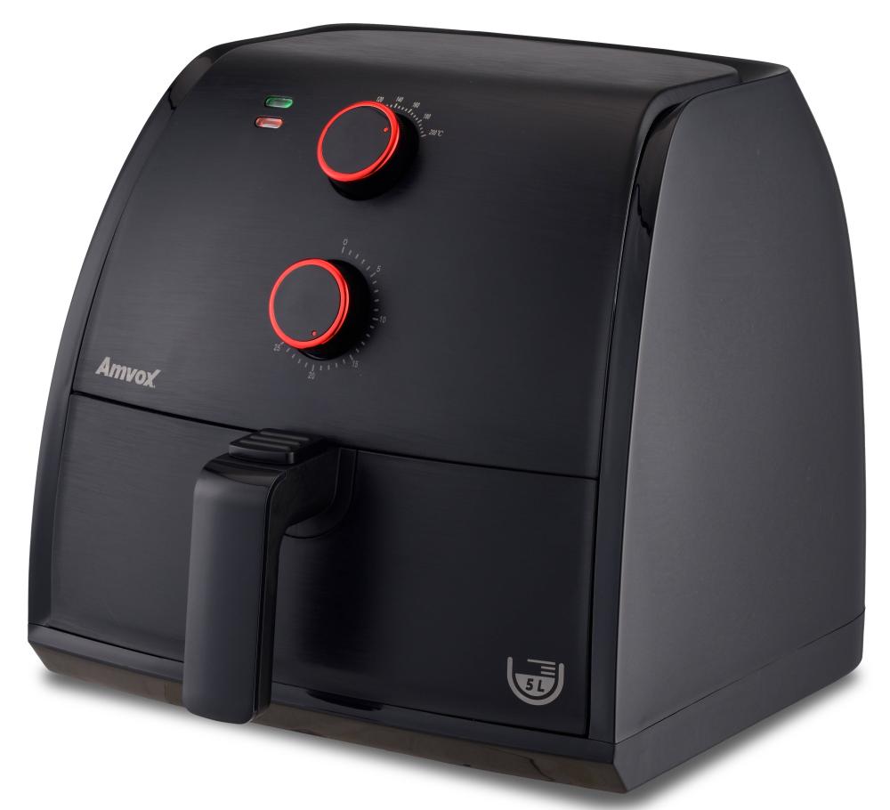 Imagem 2 do produto Fritadeira Elétrica Amvox ARF 1205 1500W 5 Litros Preto 110V