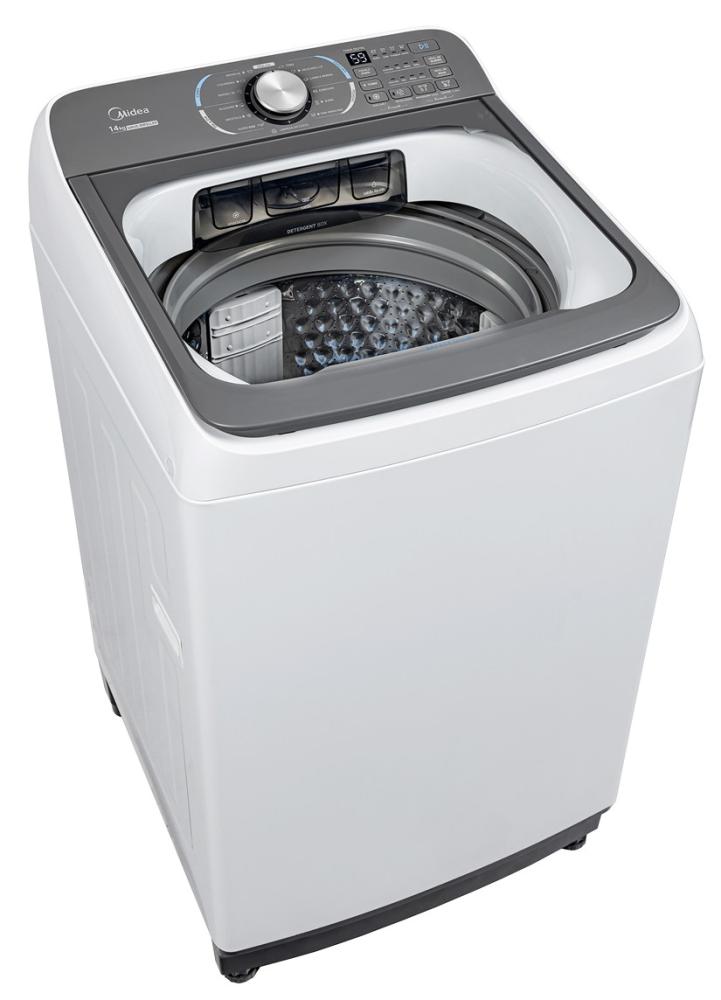 Imagem 2 do produto Lavadora De Roupas Midea Wave Impeller 14kg MA512W140/WK-05 Branco 220V