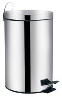 Imagem ilustrativa sobre o produto Lixeira Mor 3 Litros Ágata Inox